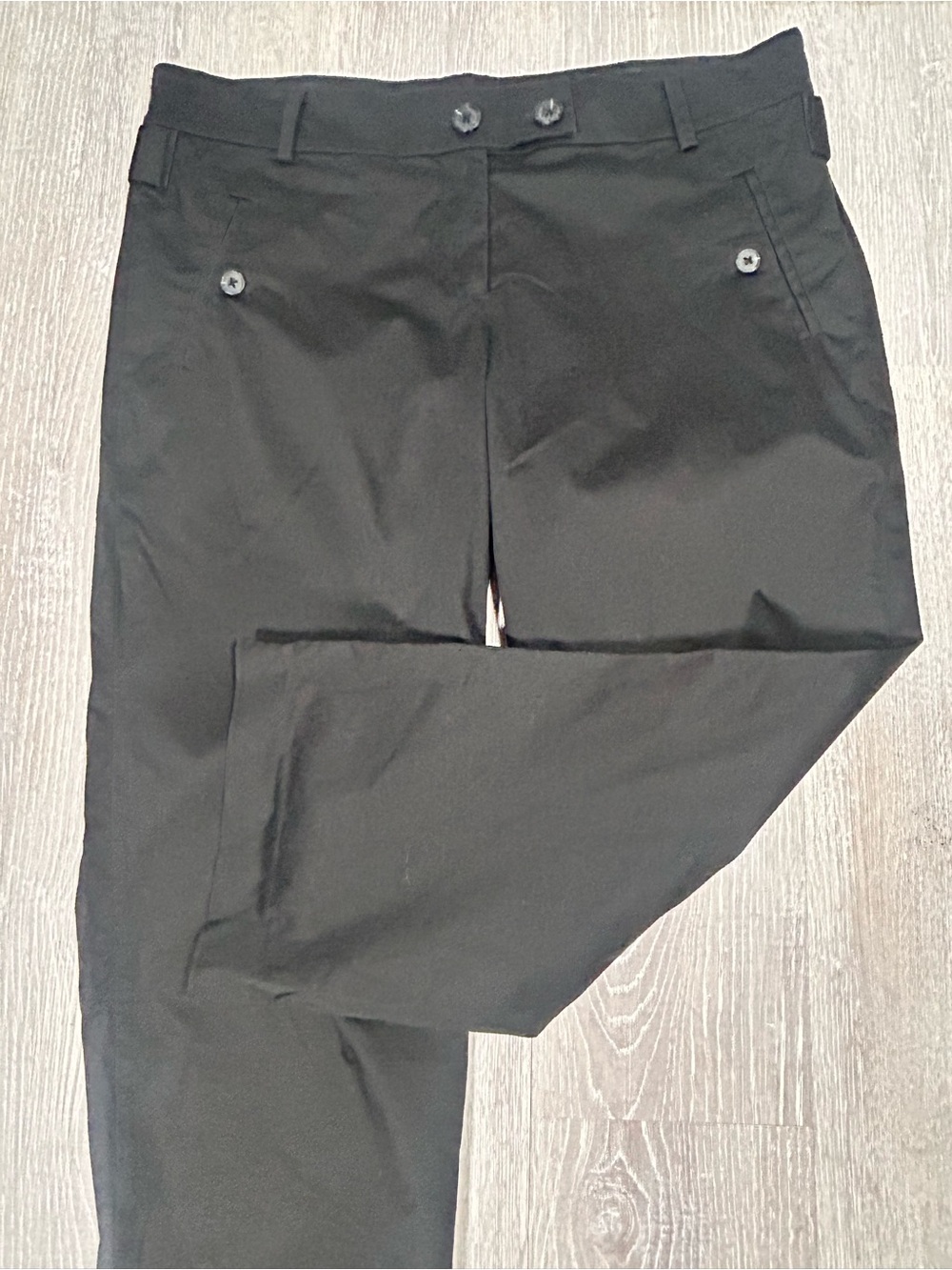 MEXX Y2K Black Capri Pants Size 40 Tailored Stretch Cropped Trousers
2000s